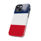 France flag Phone Case — Blue White Red Protective Cover