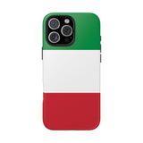 Italy flag Tough Phone Cases