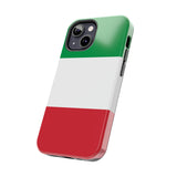 Italy flag Tough Phone Cases