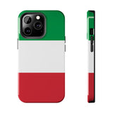 Italy flag Tough Phone Cases