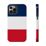 France flag Phone Case — Blue White Red Protective Cover
