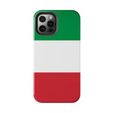 Italy flag Tough Phone Cases