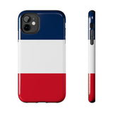France flag Phone Case — Blue White Red Protective Cover