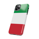 Italy flag Tough Phone Cases